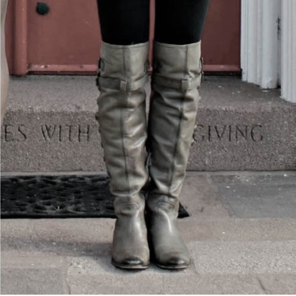 Sam Edelman Pierce Over The Knee Leather Boots